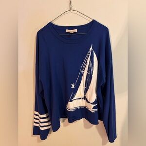 Philosophy Royal Blue Sweater